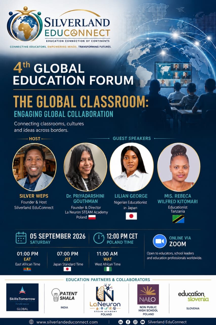 Poster for the 4th Global Education Forum: The Global Classroom, Engaging Global Collaboration